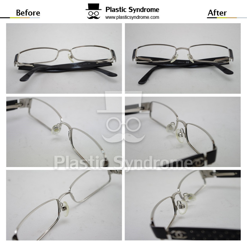 Versace prescription Metal glasses frame repair/Fix