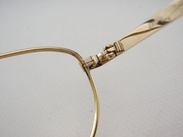 Broken Titanium metal prescription glasses frame repair