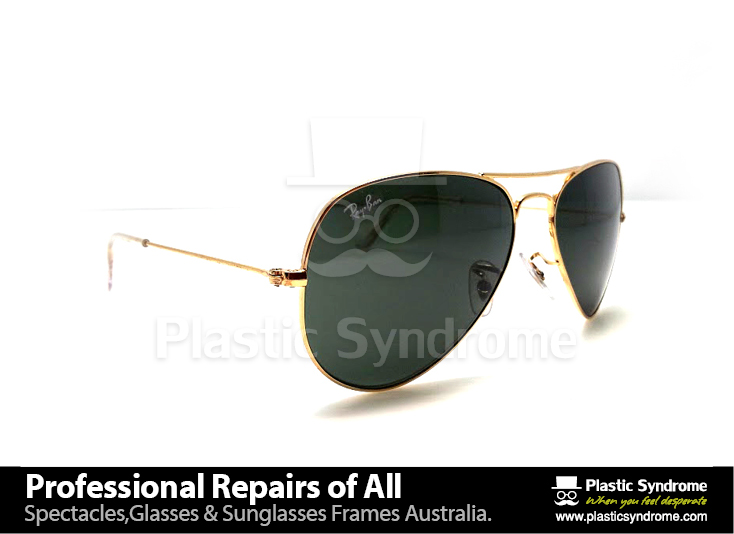 RayBan 3025 Sunglass Frame Repair5