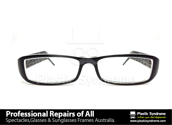 Fendi eyeglass frame Asian metal nose pads fitting service