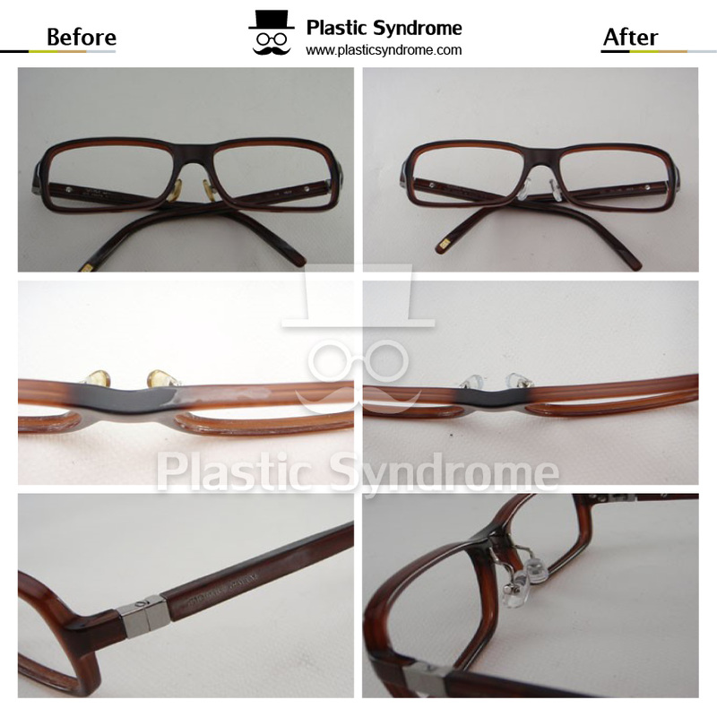 Giorgio armani Plastic Eyeglasses frame Polishing Brisbane