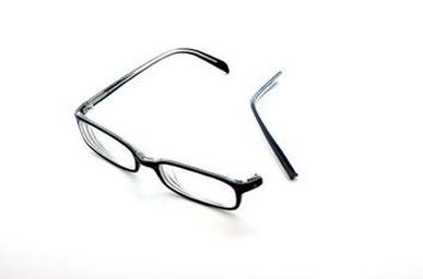 How to repair broken glasses