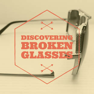 Broken glasses 